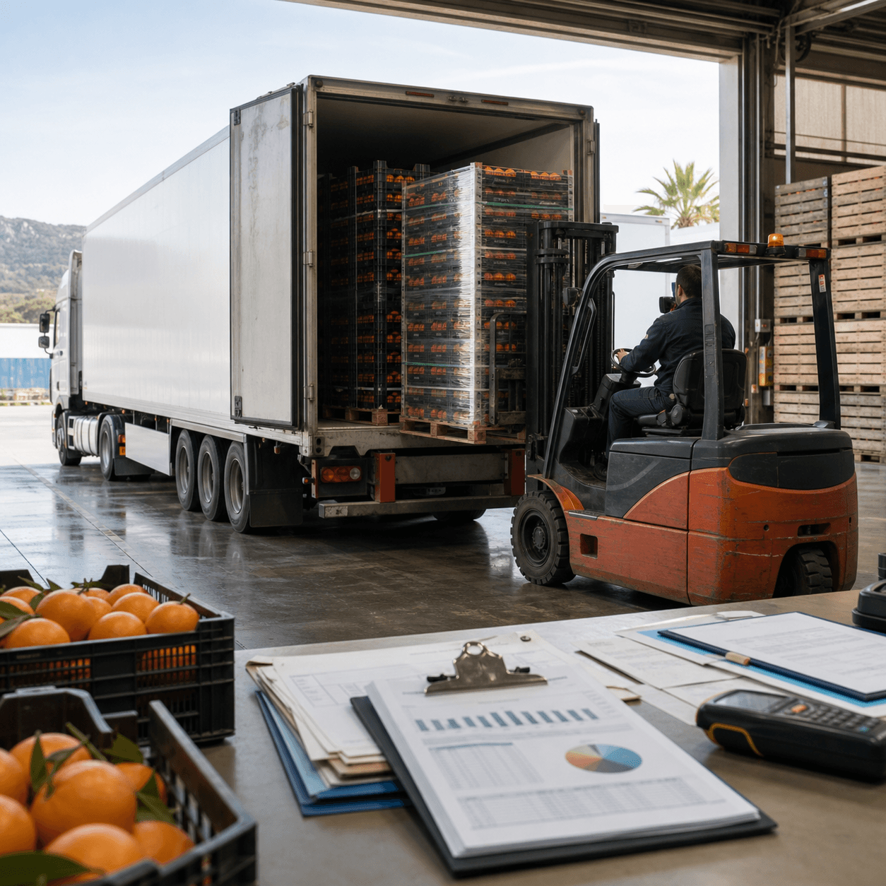 Organize Logistics and Export Documents